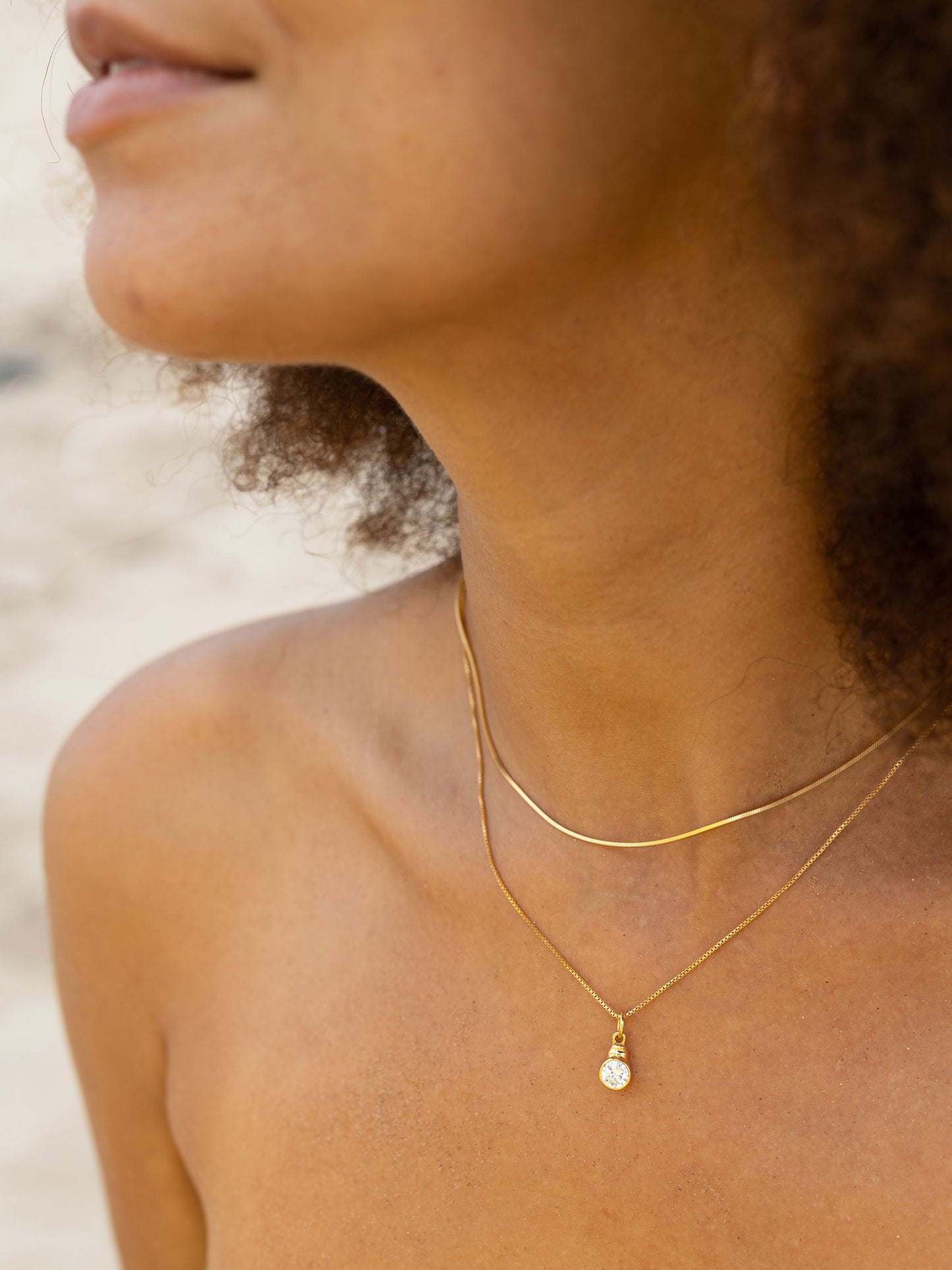 Estelle Necklace Clear