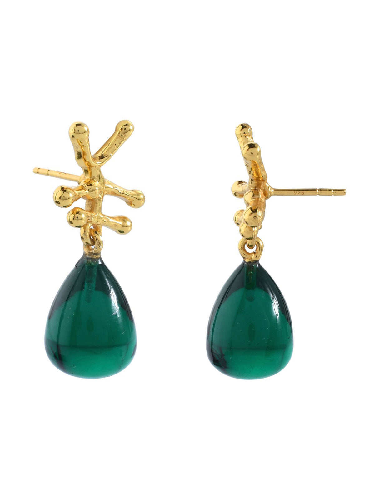Nuria Earrings Champagne
