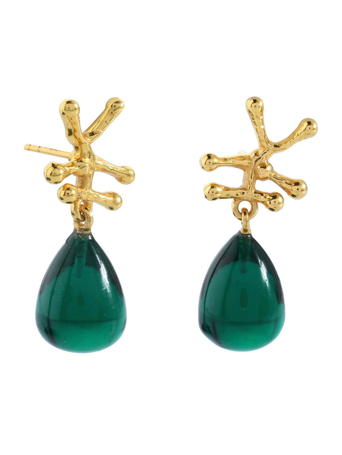 Nuria Earrings Champagne