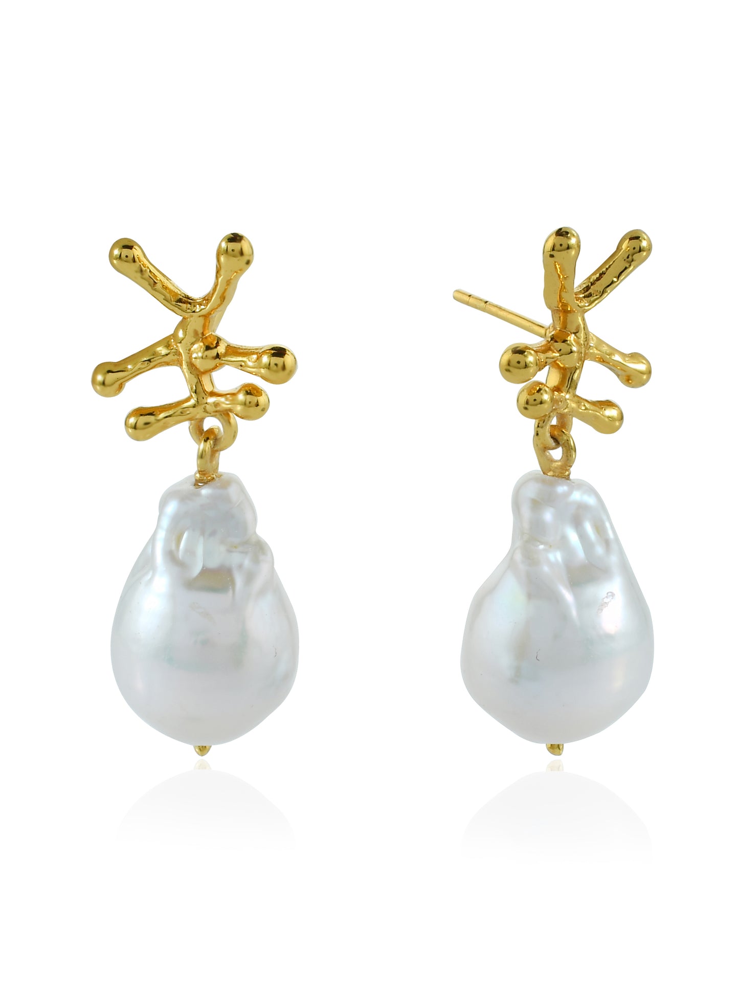 Nuria Earrings Champagne