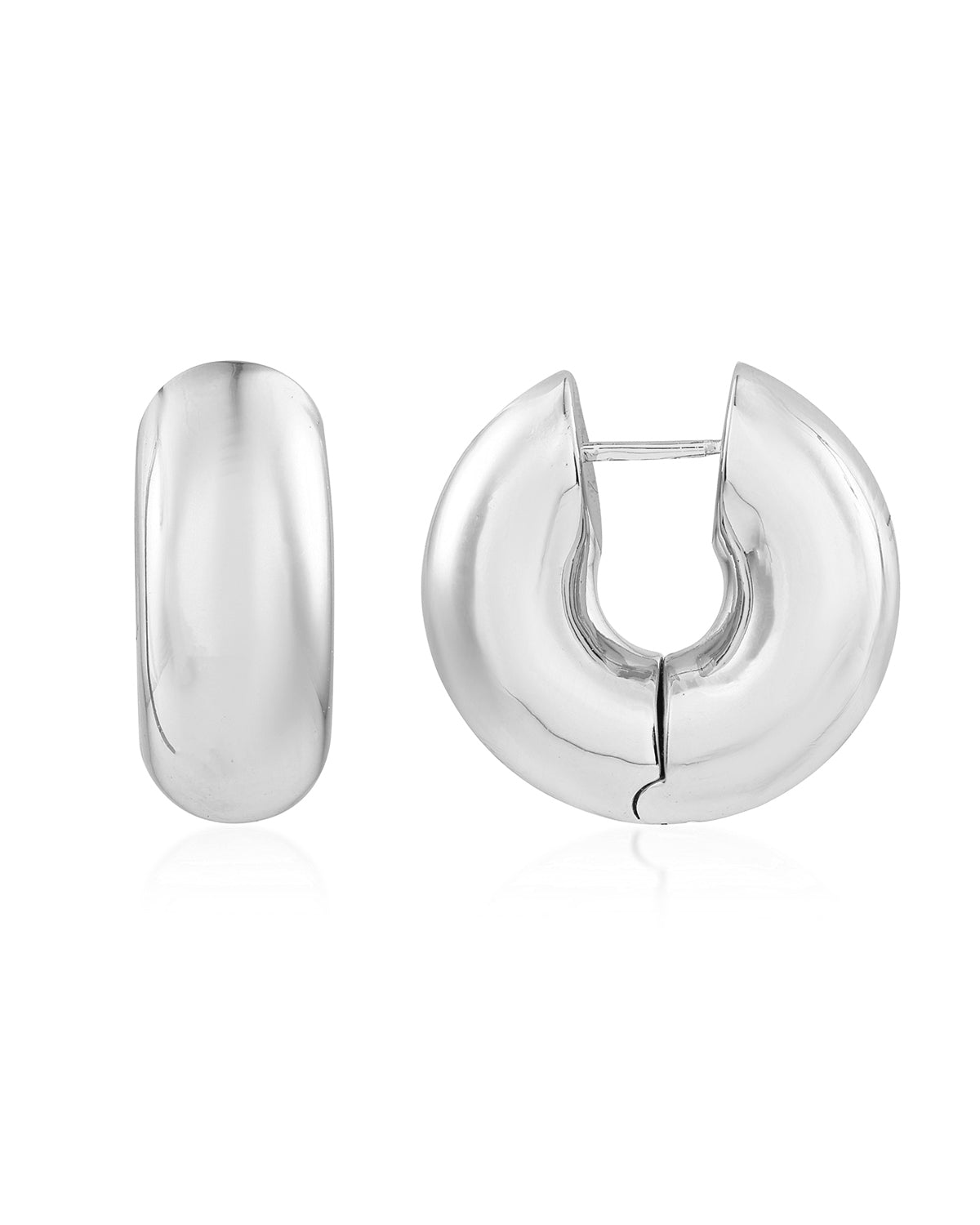 Palma Hoops Silver