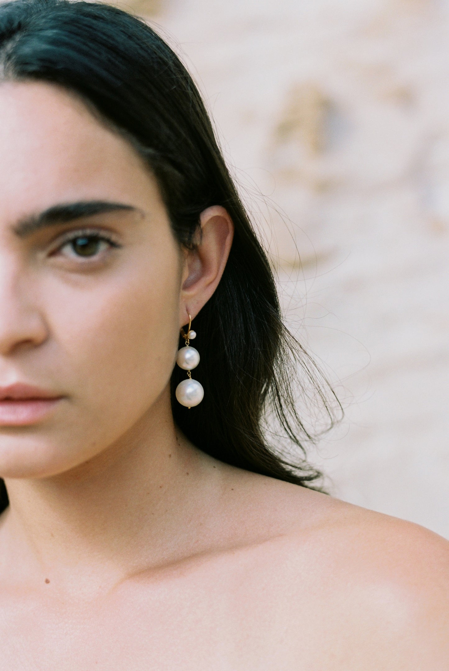 Pernille Earrings Solid
