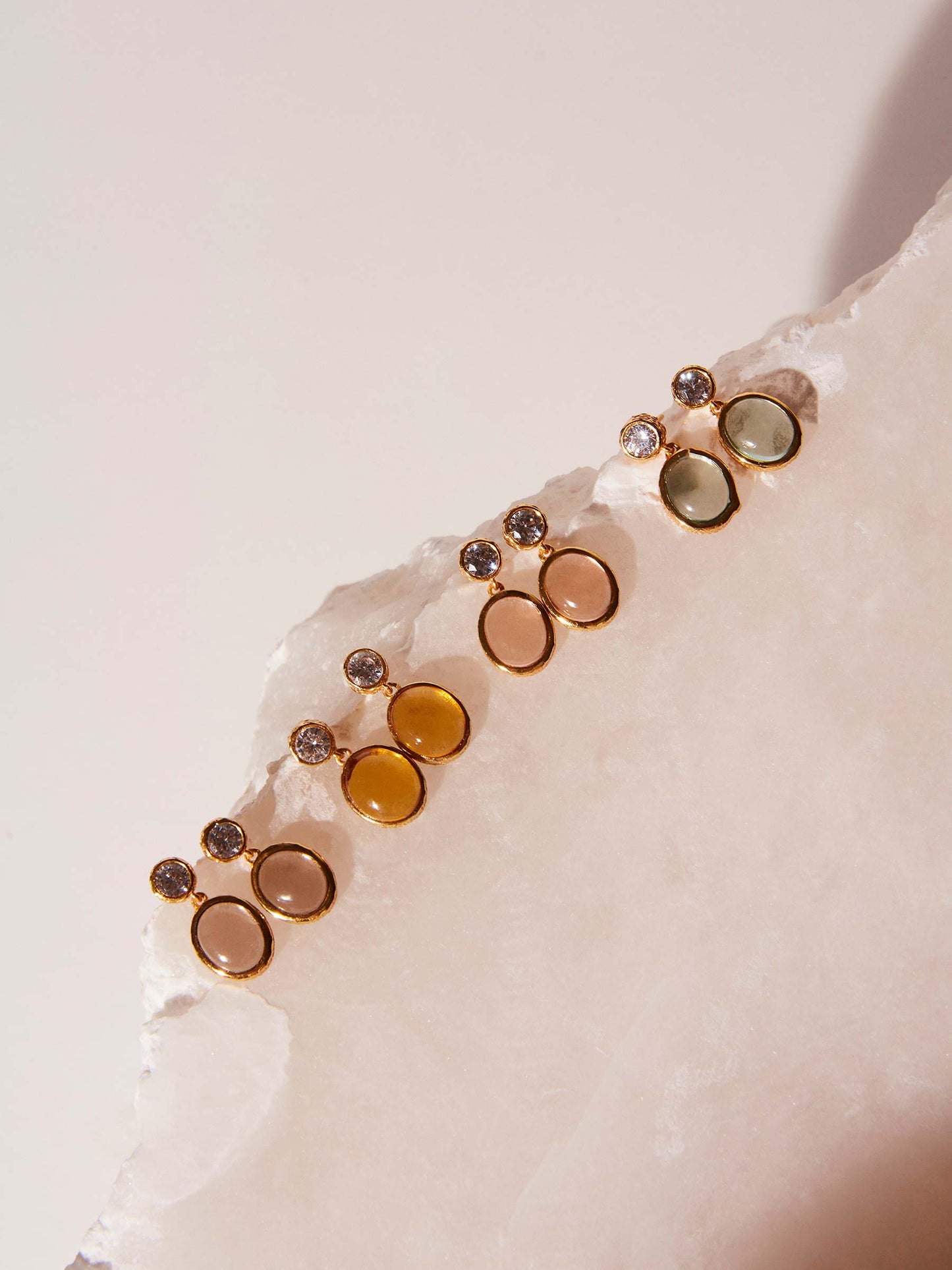 Serena Earrings Champagne