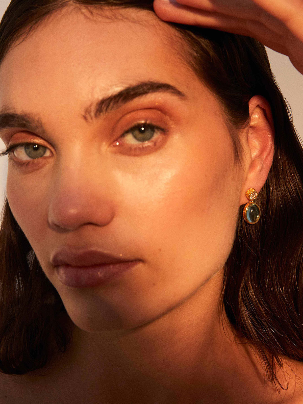 Serena Earrings Smoky