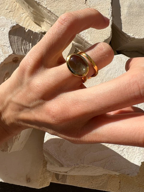Sian Ring Emerald