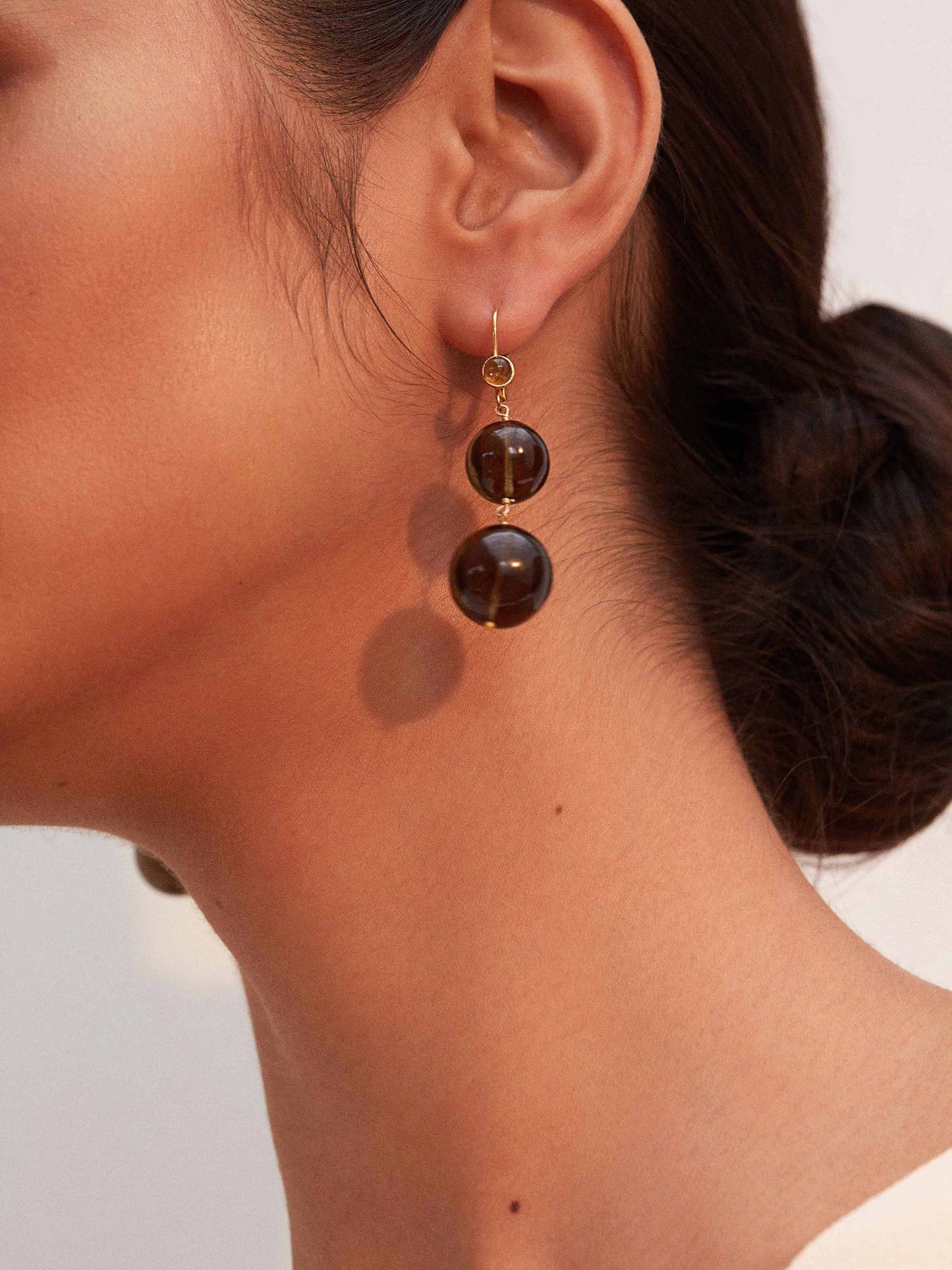 Pernille Earrings Pearl