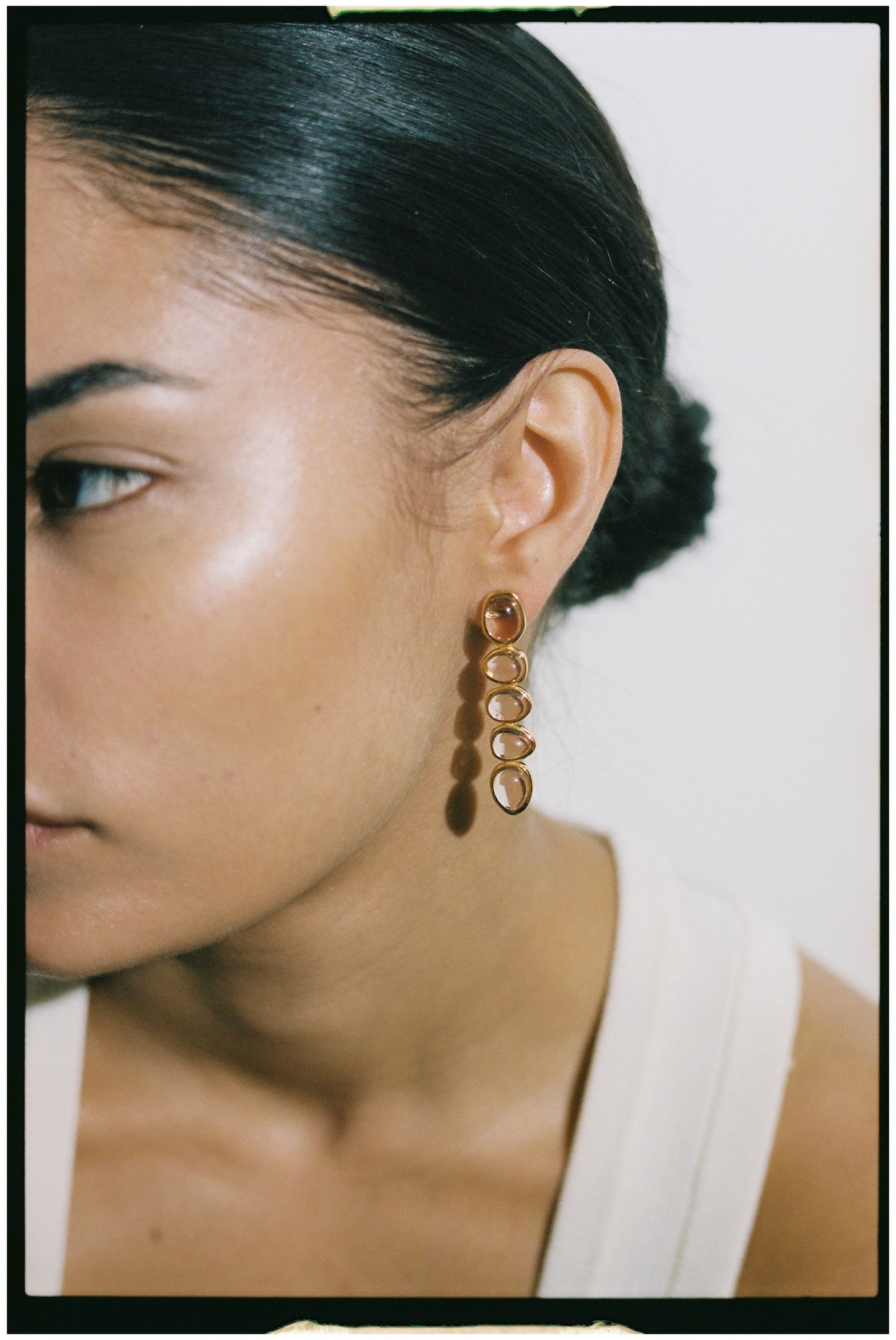 Portia Earrings Emerald