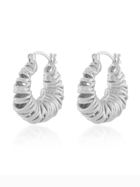 Biarritz Earrings Silver