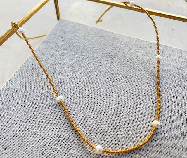 Cami Necklace Pearl