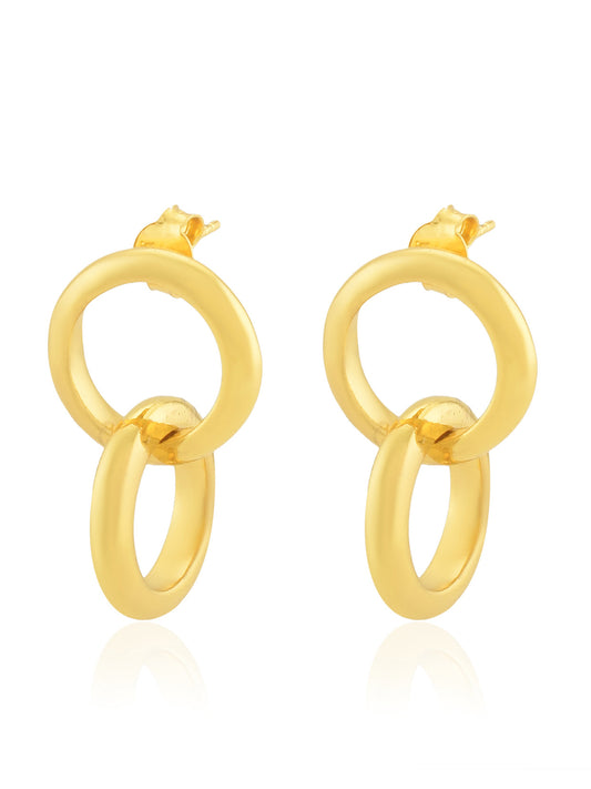 Celestine Double Hoops