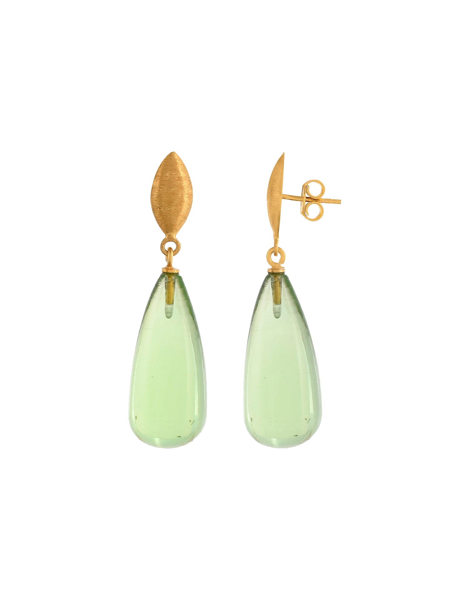 Corine Earrings Emerald