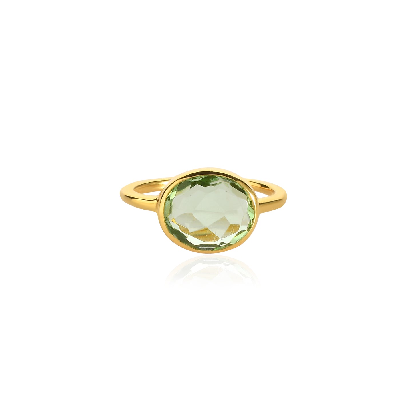 Oval Chunky Soft Green