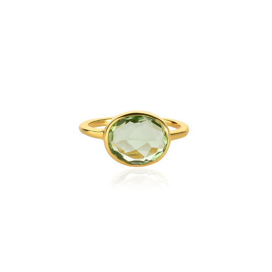 Oval Chunky Soft Green