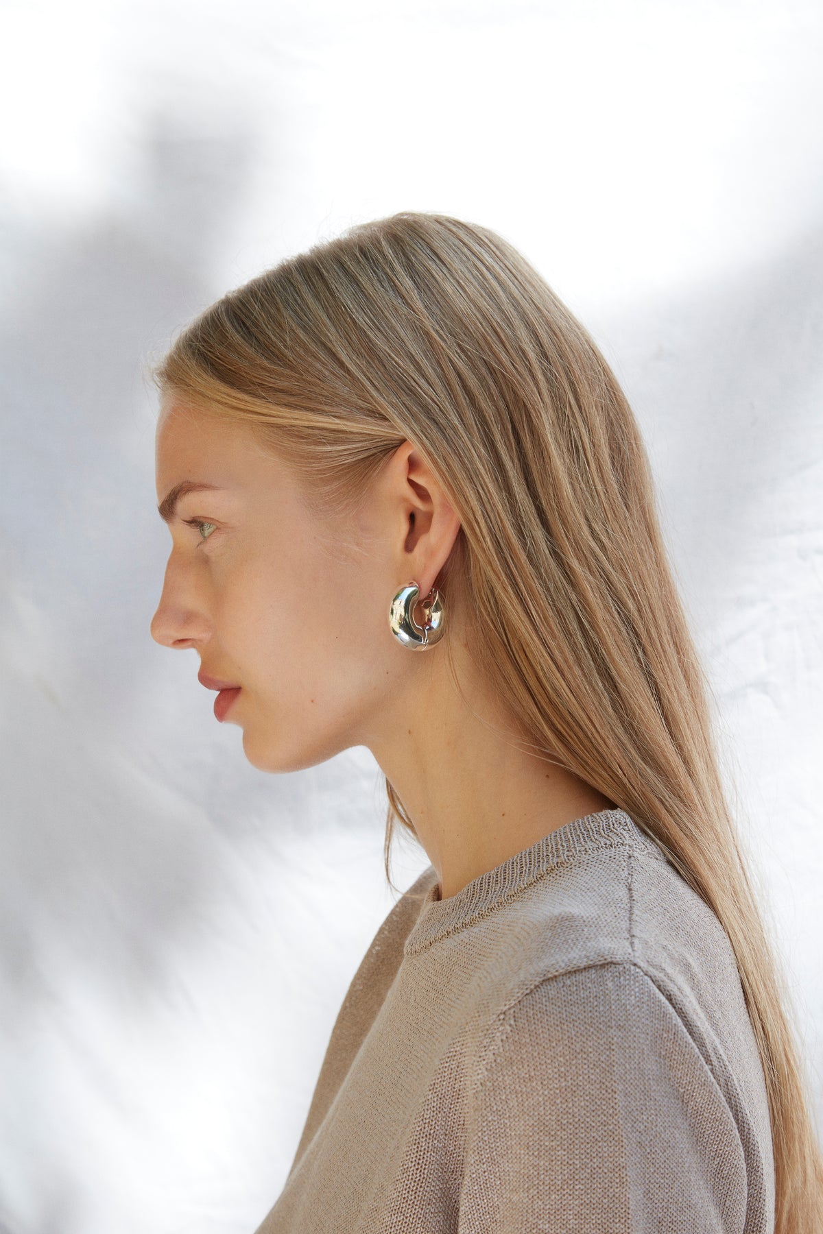 Palma Hoops Silver