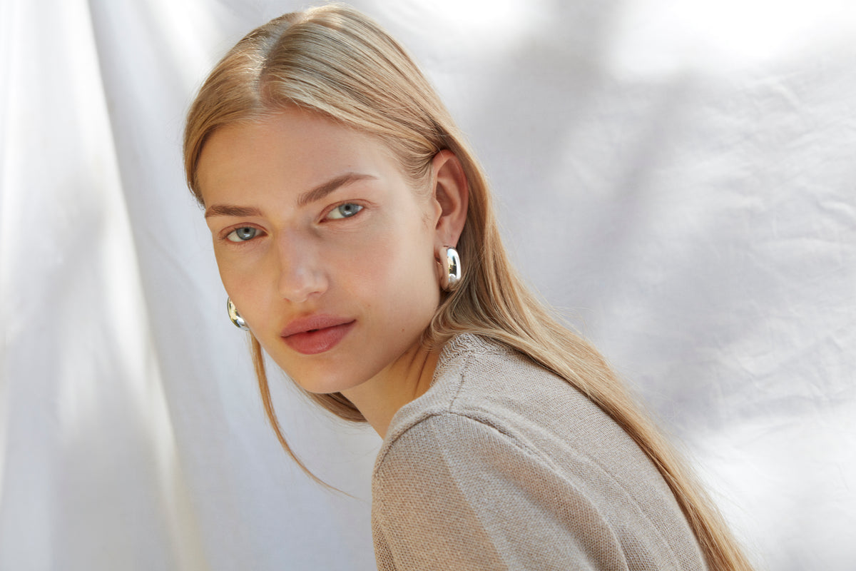 Palma Hoops Silver
