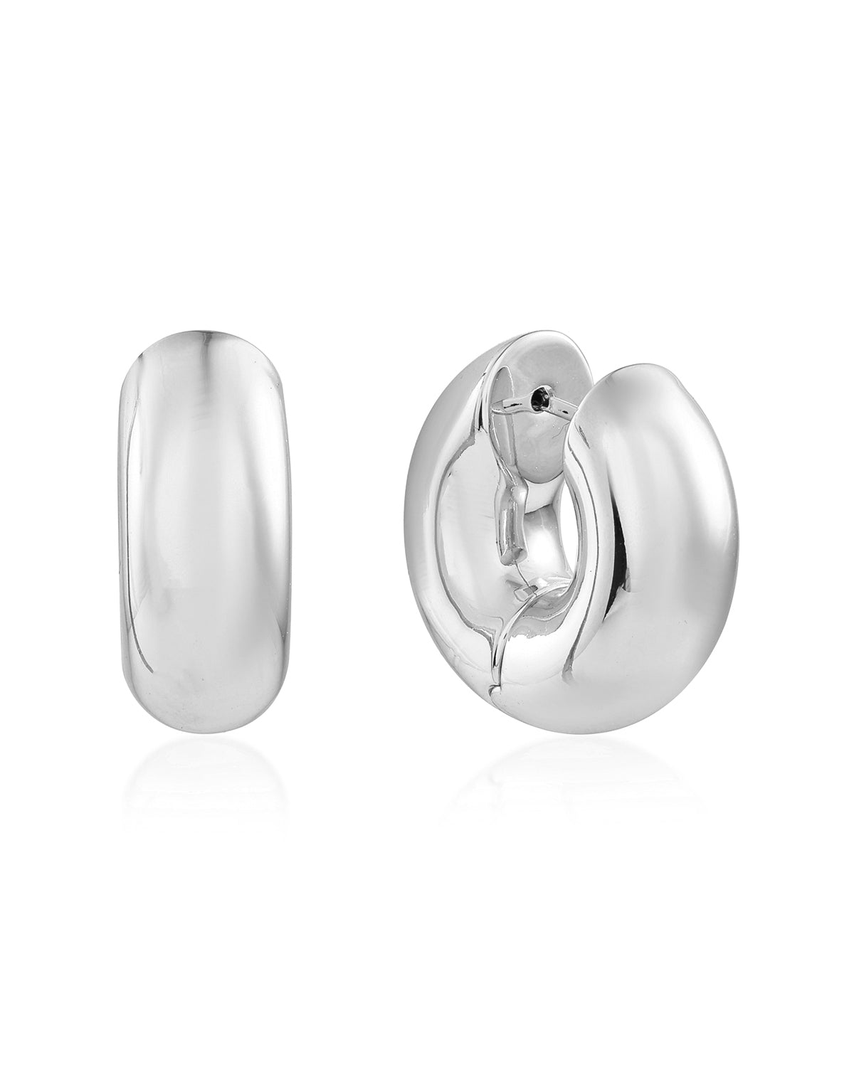 Palma Hoops Silver