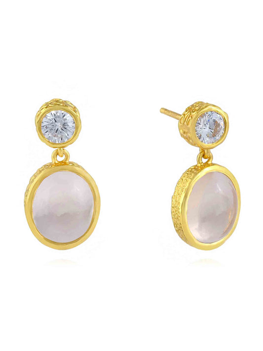 Serena Earrings Champagne