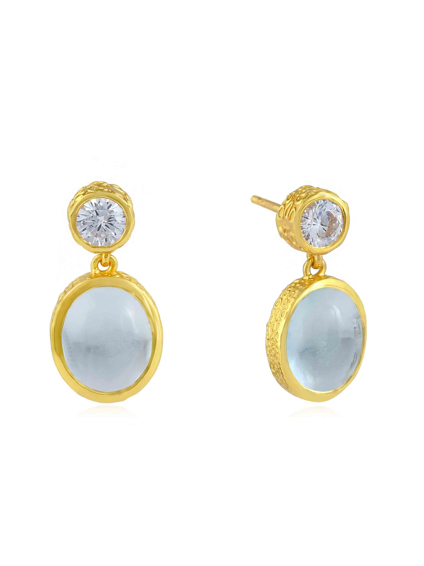 Serena Earrings Light Blue