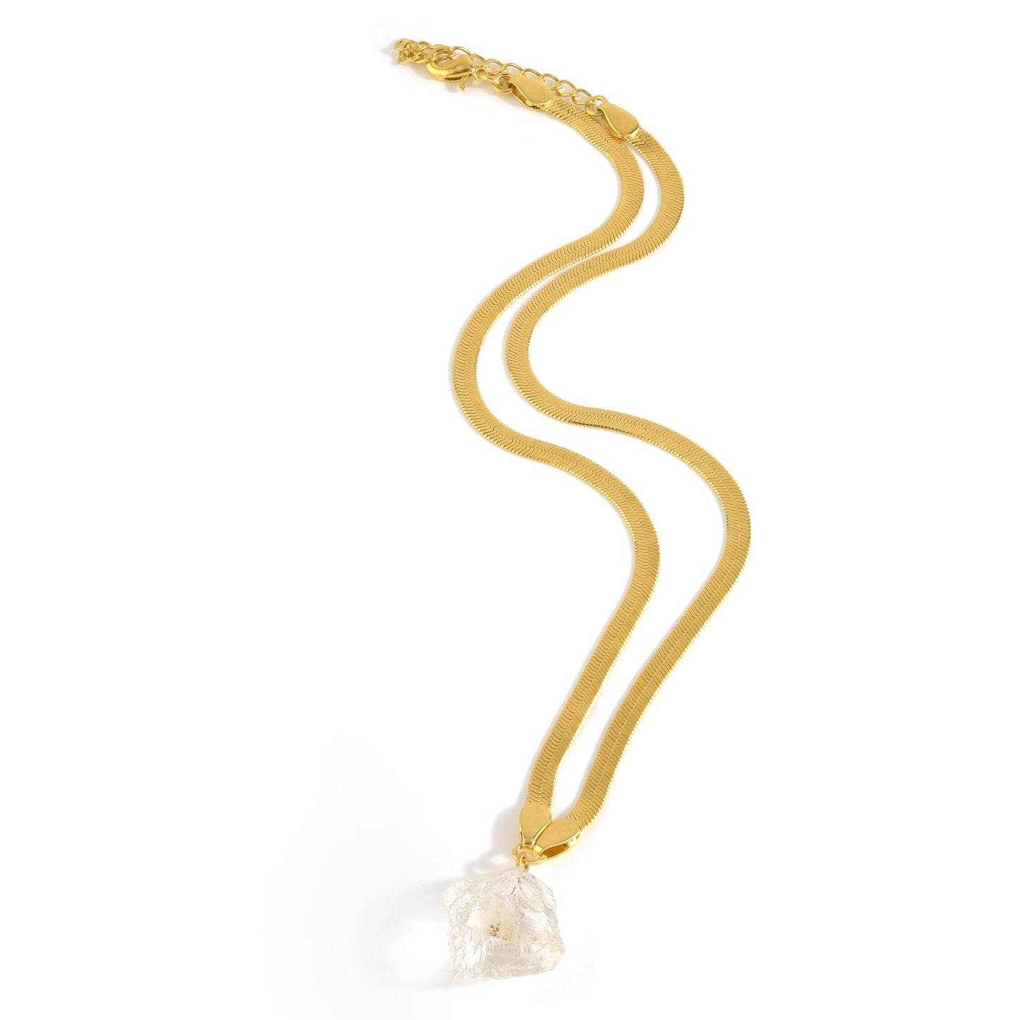 The Serpentine Necklace Baroque Pearl