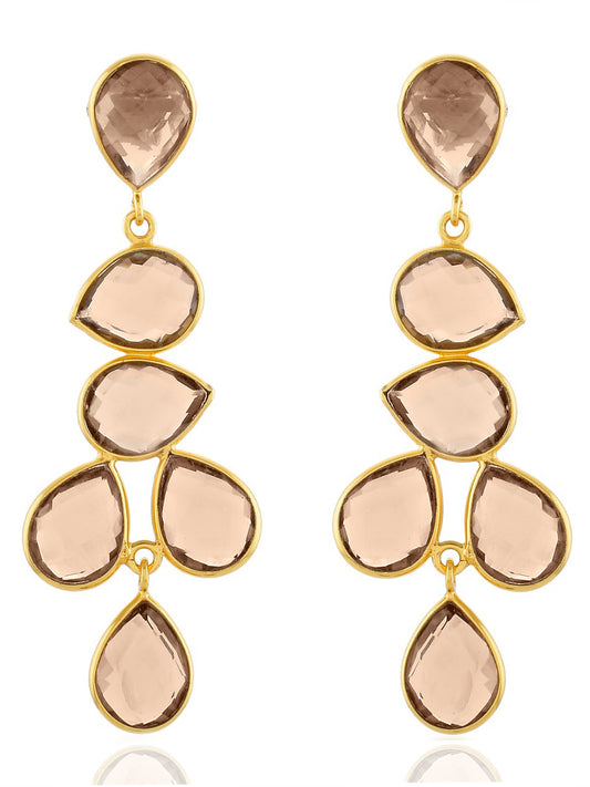 Sheena Earrings Champagne