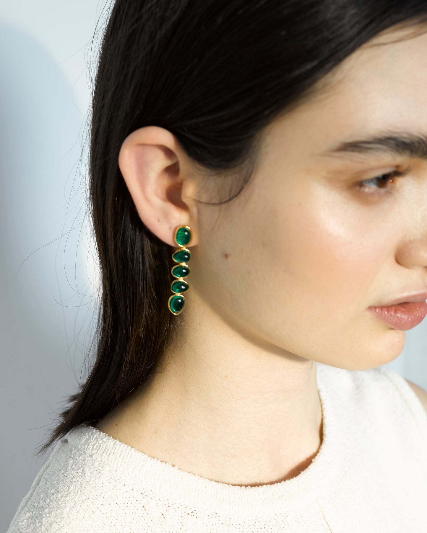 Portia Earrings Champagne