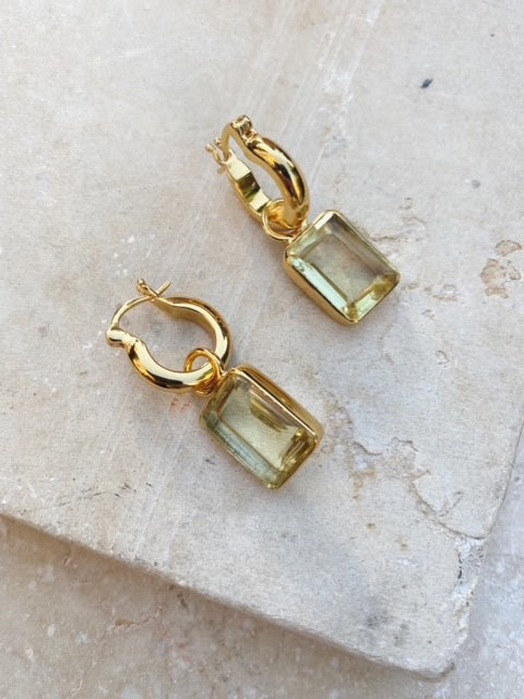 Sorrento Earrings Lemon