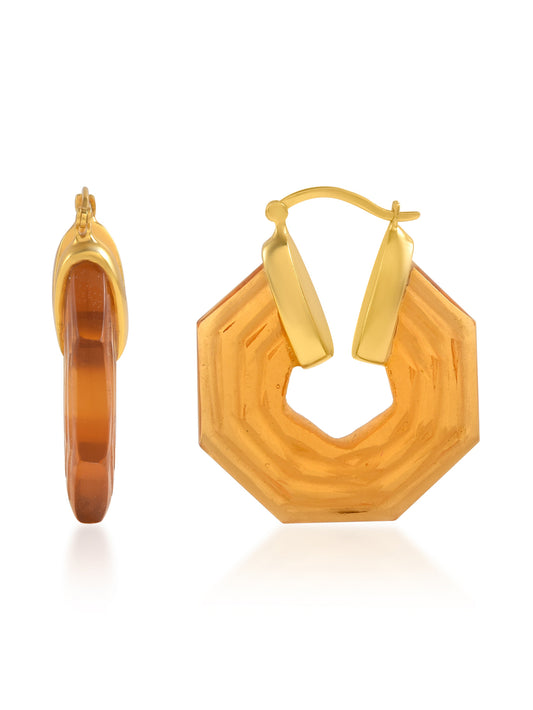 Sphinx Earrings Citrine