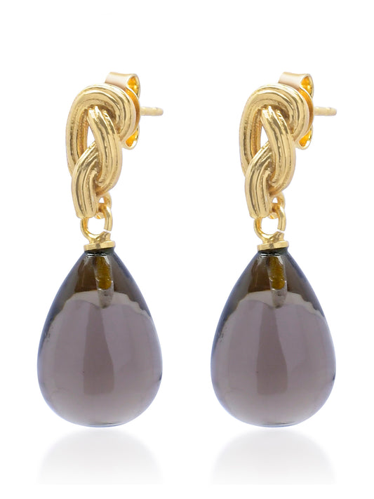 Synthea Earrings Smoky