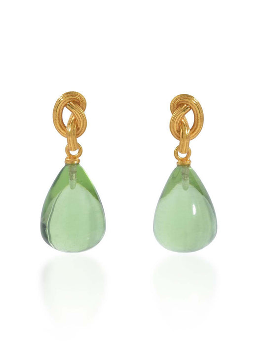 Synthea Earrings Soft Green