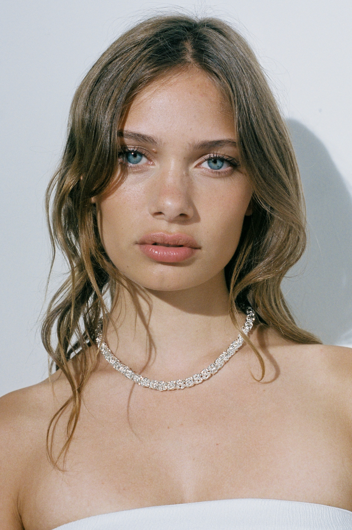 Cinque Necklace Silver